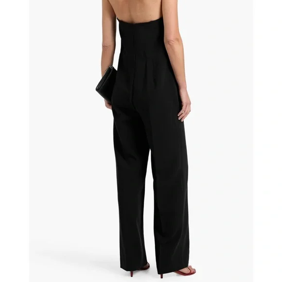 Vince Black Strapless Jumpsuit